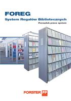 Katalog FOREG Systemy Regałów Bibliotecznych